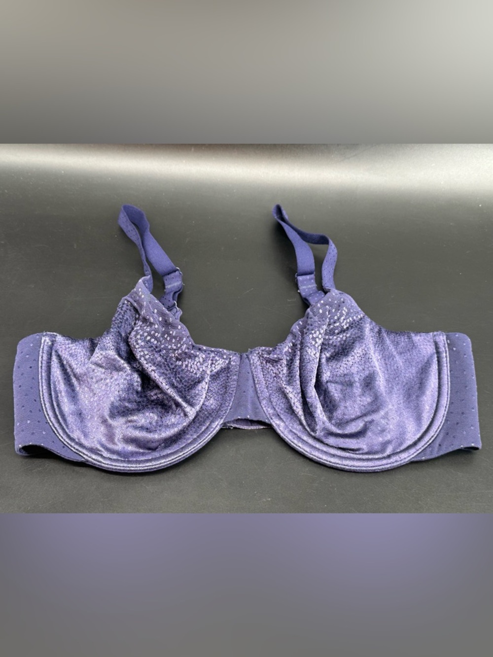 Wacoal 855303‎ - US Size 36DD Back Appeal Non-Padded Underwire Bra NAVY BLUE